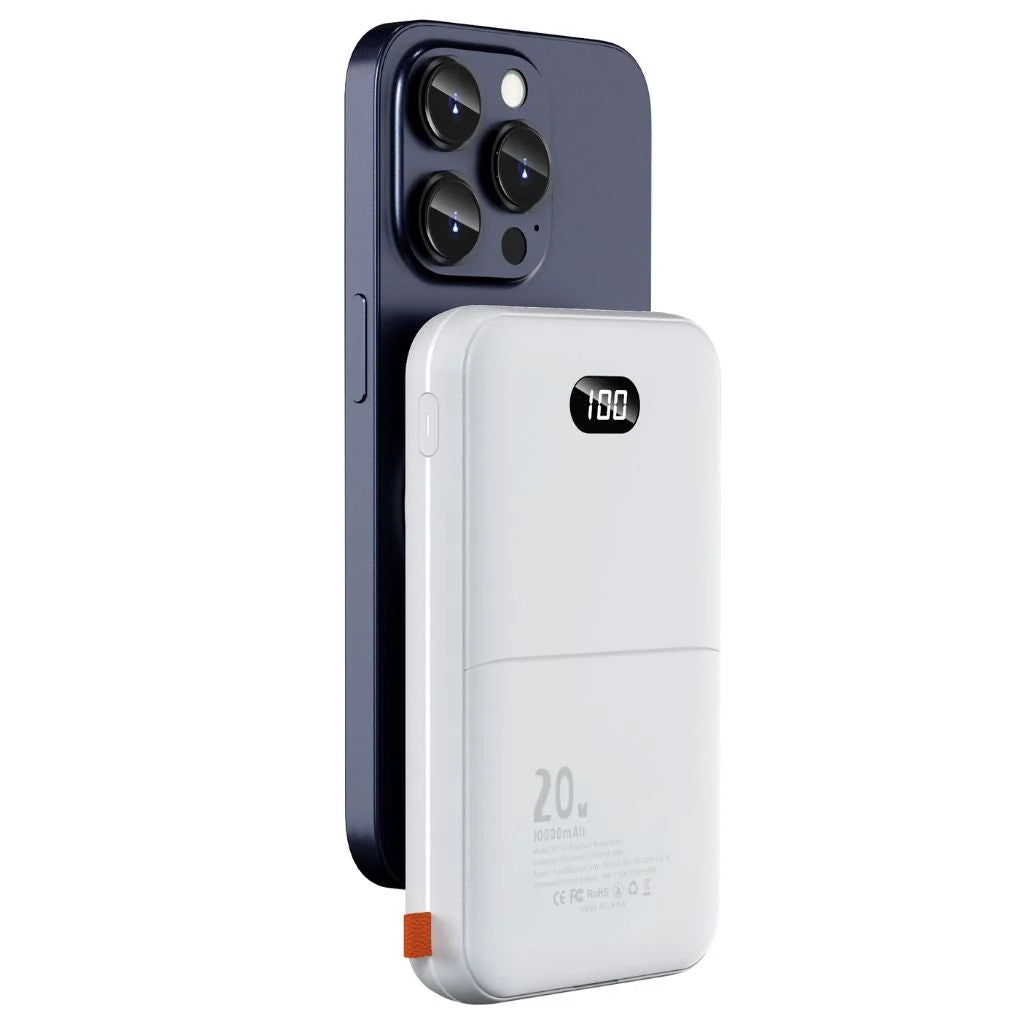 Power Bank 10,000mAh Magnetic Wireless & USB-C