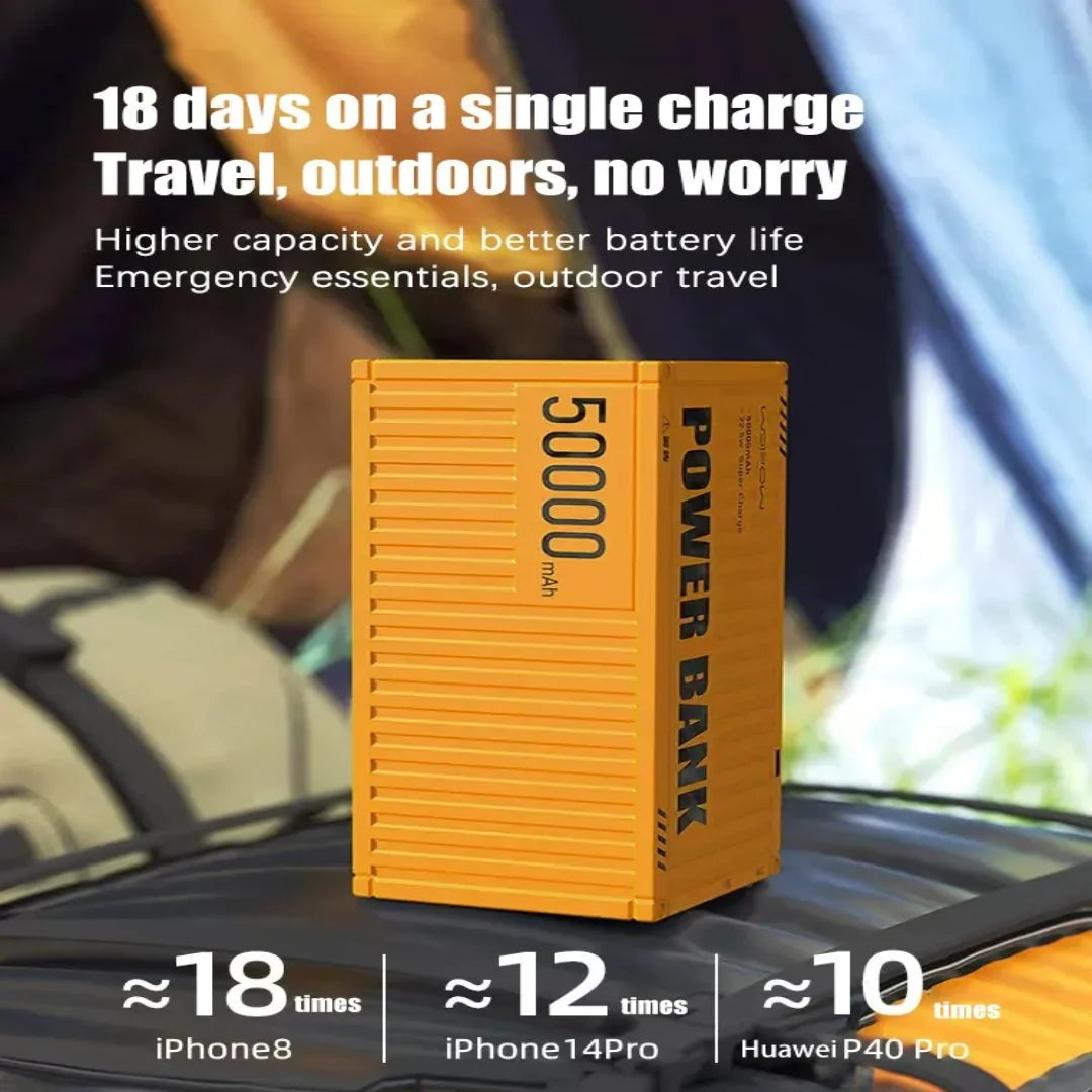 Power Bank 50,000mAh 22.5W Five Output Ports