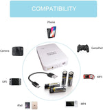 Power Bank AA Battery Powered USB Output & LED Flashlight