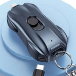 Power Bank Keychain Mini Race Car Design 1500mAh
