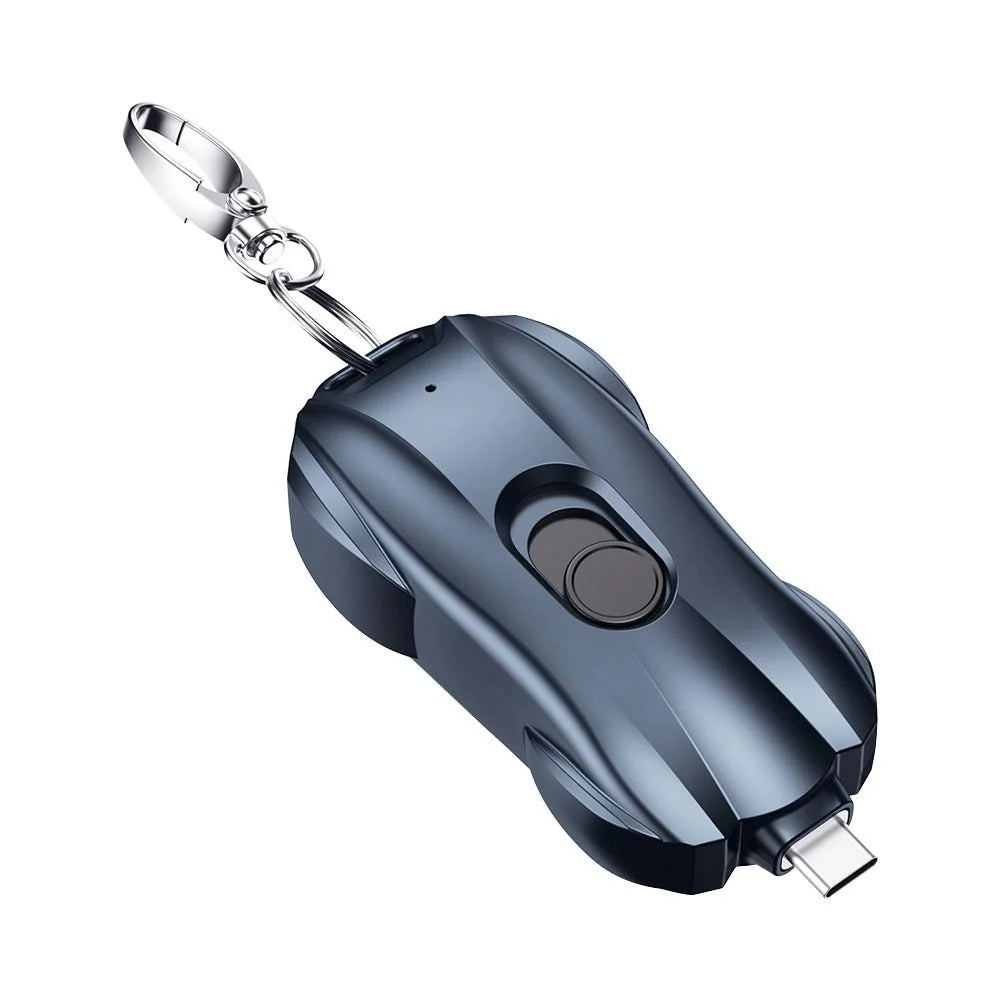 Power Bank Keychain Mini Race Car Design 1500mAh