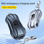Power Bank Keychain Mini Race Car Design 1500mAh