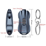 Power Bank Keychain Mini Race Car Design 1500mAh