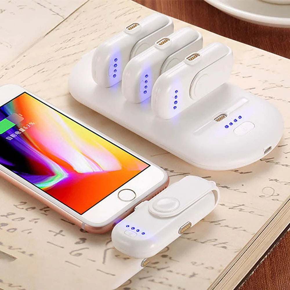 Power Bank Magnetic Mini Wireless Charger