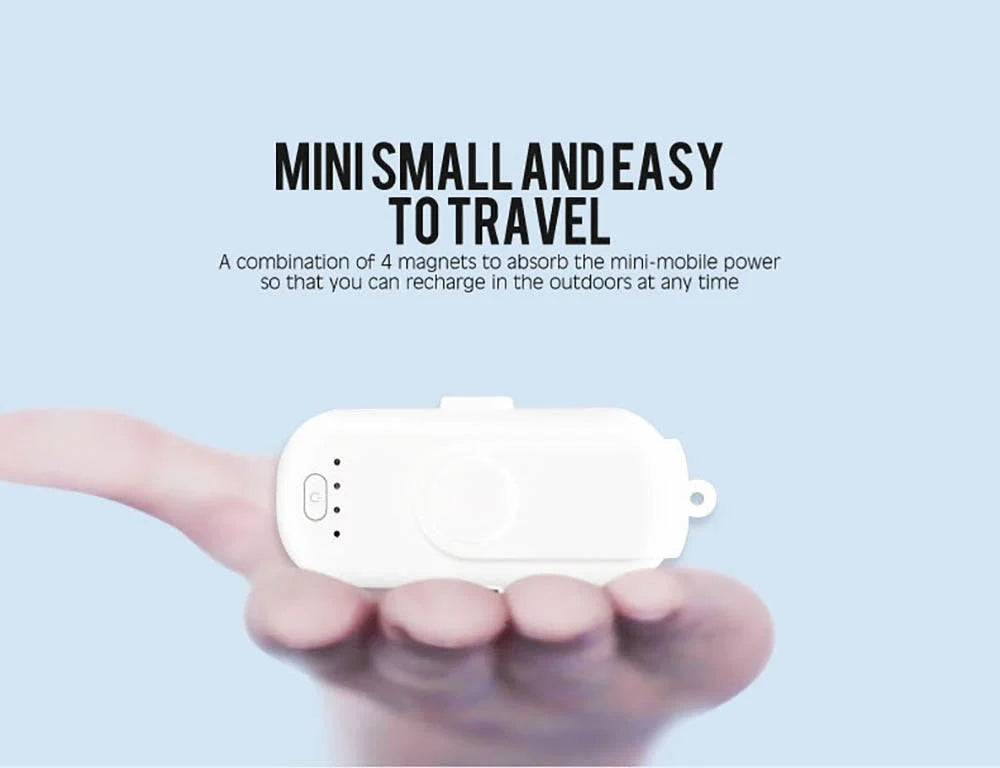 Power Bank Magnetic Mini Wireless Charger