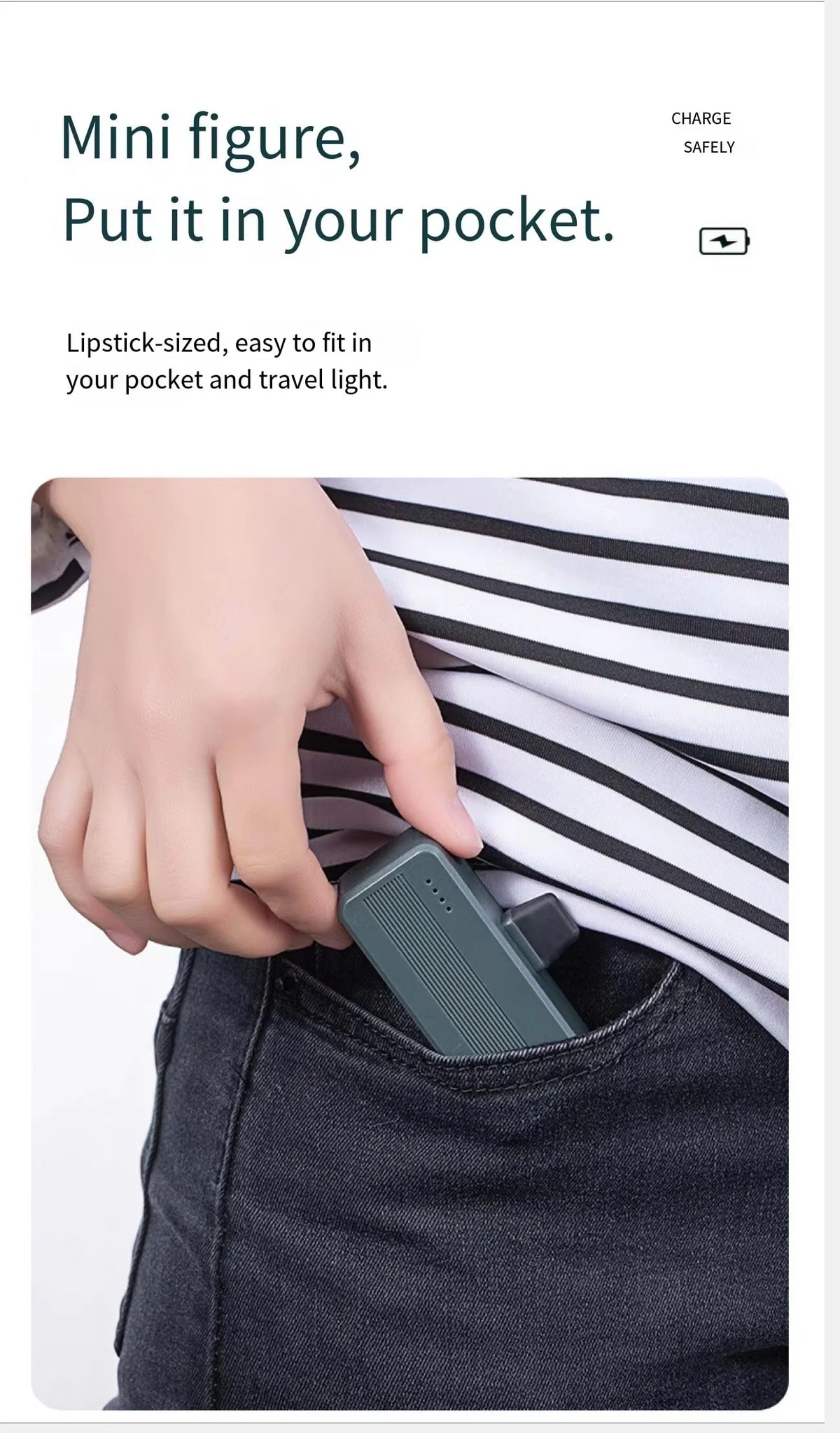 Power Bank Magnetic Phone Holder 3000mAh
