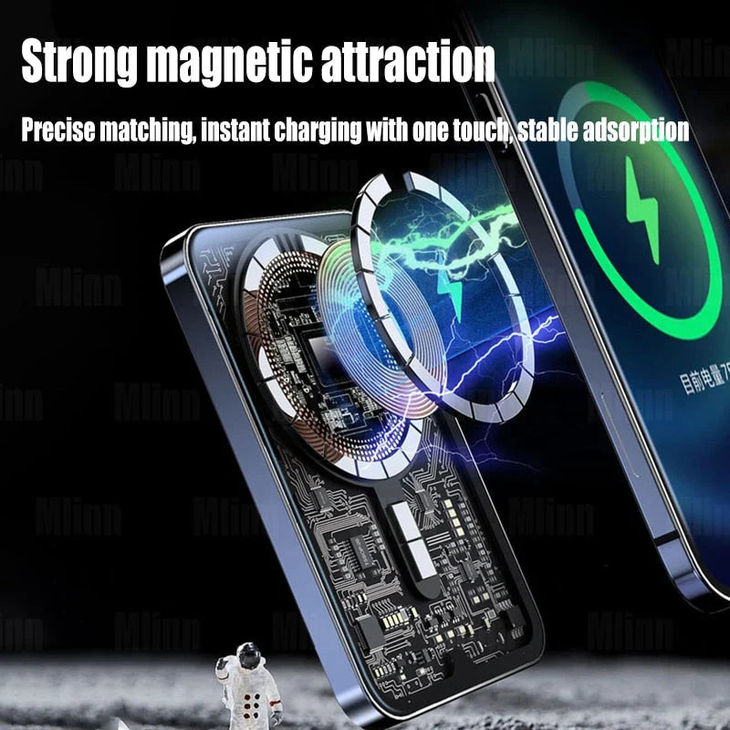Power Bank Magnetic Wireless Charging 5000mAh