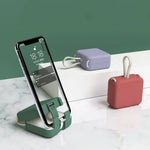 Power Bank Phone Holder 4000mAh Dual Device Charging