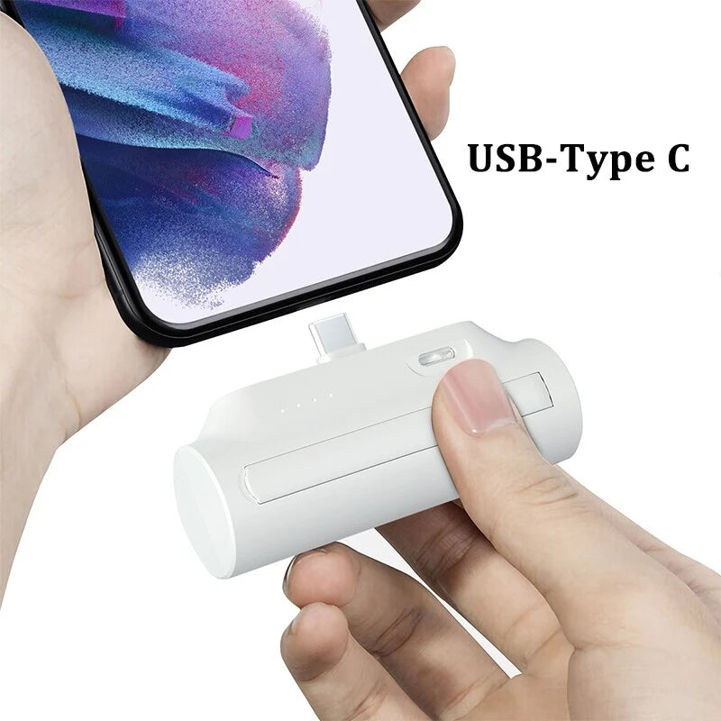 Power Bank Phone Holder Compact With Integrated Stand