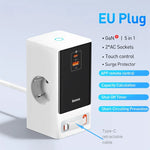 Power Strip Retractable Cable USB-C Fast Charging 65W