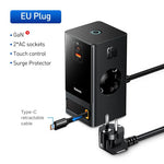 Power Strip Retractable Cable USB-C Fast Charging 65W