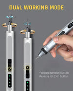 Precision Screwdriver Set Adjustable Torque USB-C 40 Magnetic Bits