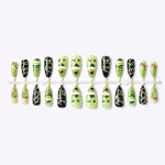 Press-On Nail Set Festive Holiday Designs Assorted Sizes