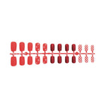 Press-On Nail Set Festive Patterns & Easy DIY