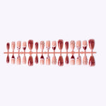 Press-On Nail Set Gift-Themed Quick-Apply & High-Shine