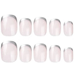 Press-On Nail Set Holiday Designs No-Glue & Lightweight