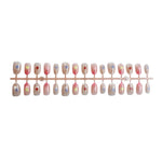 Press-On Nail Set Peel-And-Stick Long-Lasting Artistic Designs