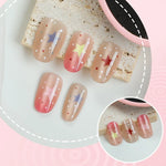 Press-On Nail Set Peel & Stick Artistic Designs