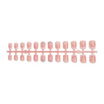 Press-On Nail Set Self-Adhesive & Sparkling Designs