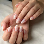Press-On Nails Festive Designs Buffing Strips & Gel Polish