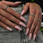 Press-On Nails Festive Designs Buffing Strips & Gel Polish