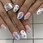 Press-On Nails Festive Designs Buffing Strips & Gel Polish