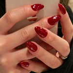 Press-On Nails Festive Designs Buffing Strips & Gel Polish