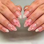 Press-On Nails Festive Designs Gel Polish & Buffing Strips
