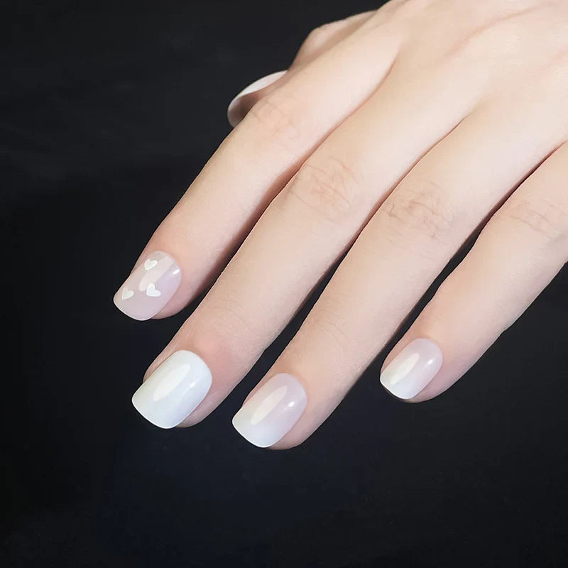 Press-On Nails Festive Designs Gel Polish & Buffing Strips