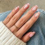 Press-On Nails Festive Designs Gel Polish & Buffing Strips