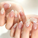 Press-On Nails Festive Designs Gel Polish & Buffing Strips