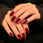 Press-On Nails Festive Designs Gel Polish & Buffing Strips