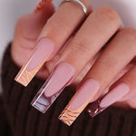 Press-On Nails Festive Holiday Designs Chip Resistant