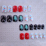 Press-On Nails Holiday Designs High-Shine Versatile Fit