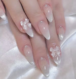 Press-On Nails Holiday Designs Peel-and-Press Comfortable Fit