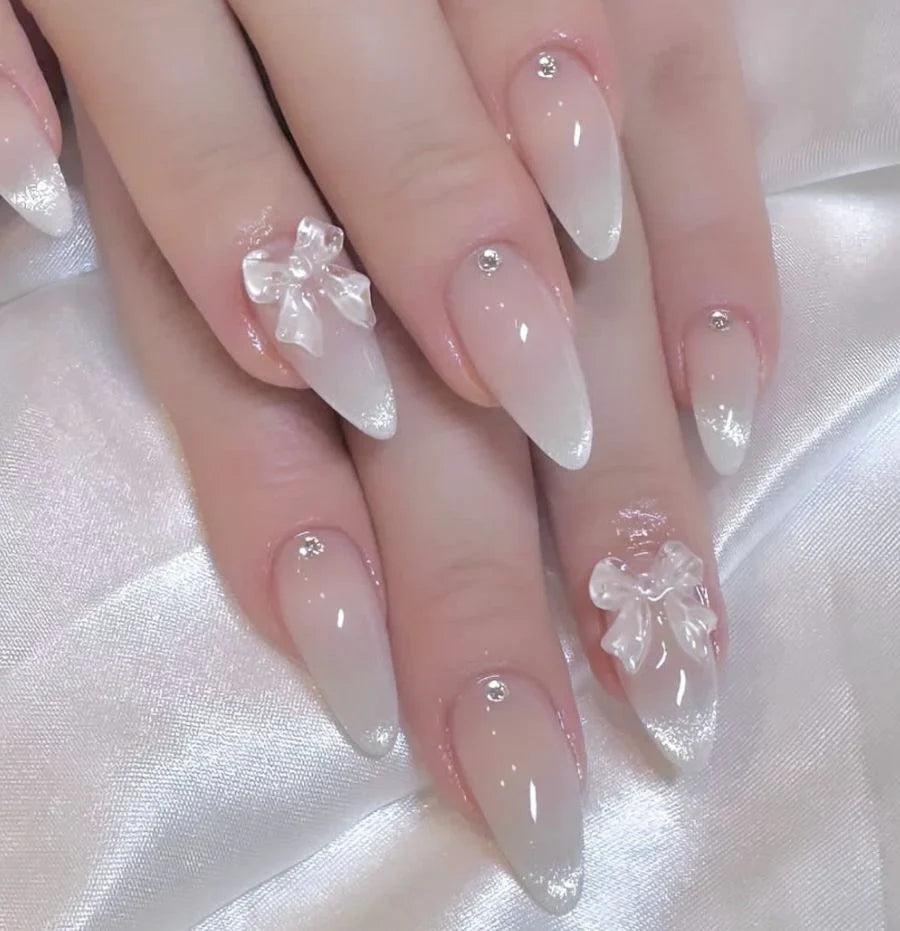 Press-On Nails Holiday Designs Peel-and-Press Comfortable Fit