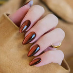 Press-On Nails Holiday Peel-And-Press Reusable & Durable