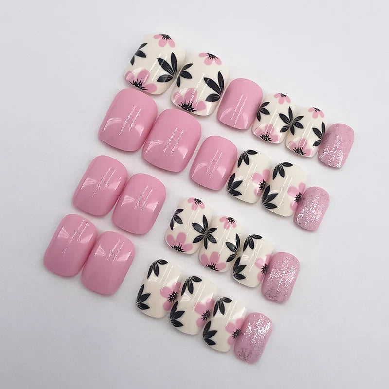 Press-On Nails Peel-And-Press Holiday Designs Chip-Resistant