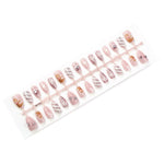 Press-On Nails Pre-Glued Holiday Designs Assorted Sizes
