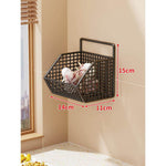 Produce Storage Basket Wall-Mounted Ventilated Two-Tier