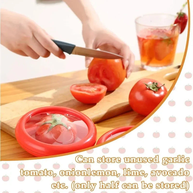 Produce Storage Container Twist-Seal Lid Reusable