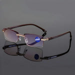 Progressive Glasses Blue Light Filter UV400 Protection Anti-Glare Coating