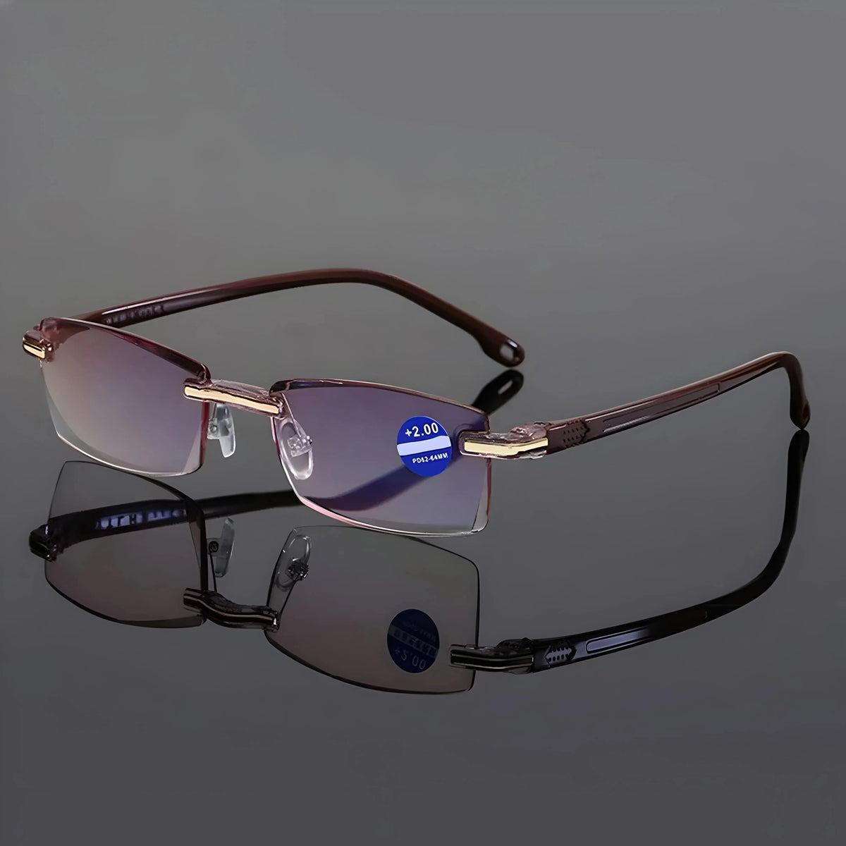 Progressive Glasses Blue Light Filtering UV400 Protection