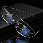 Progressive Reading Glasses Blue Light & UV Filter Multizone Lenses