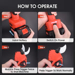 Pruning Shears Cordless Brushless Motor SK5 Blades