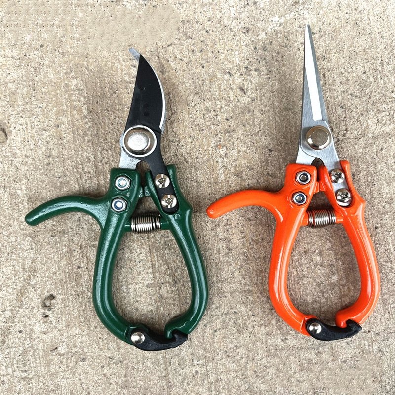 Pruning Shears Stainless Steel Ergonomic Handle & Safety Lock