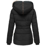 Puffer Coat Quilted Insulation Faux Fur Lined Hood