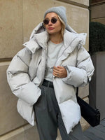 Puffer Jacket Women's Warm Winter Comfort