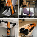 Pull-Up Assistance Bands Double-Foot Stabilisation Up To 68 Kg