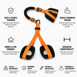 Pull-Up Assistance Bands Double-Foot Stabilisation Up To 68 Kg